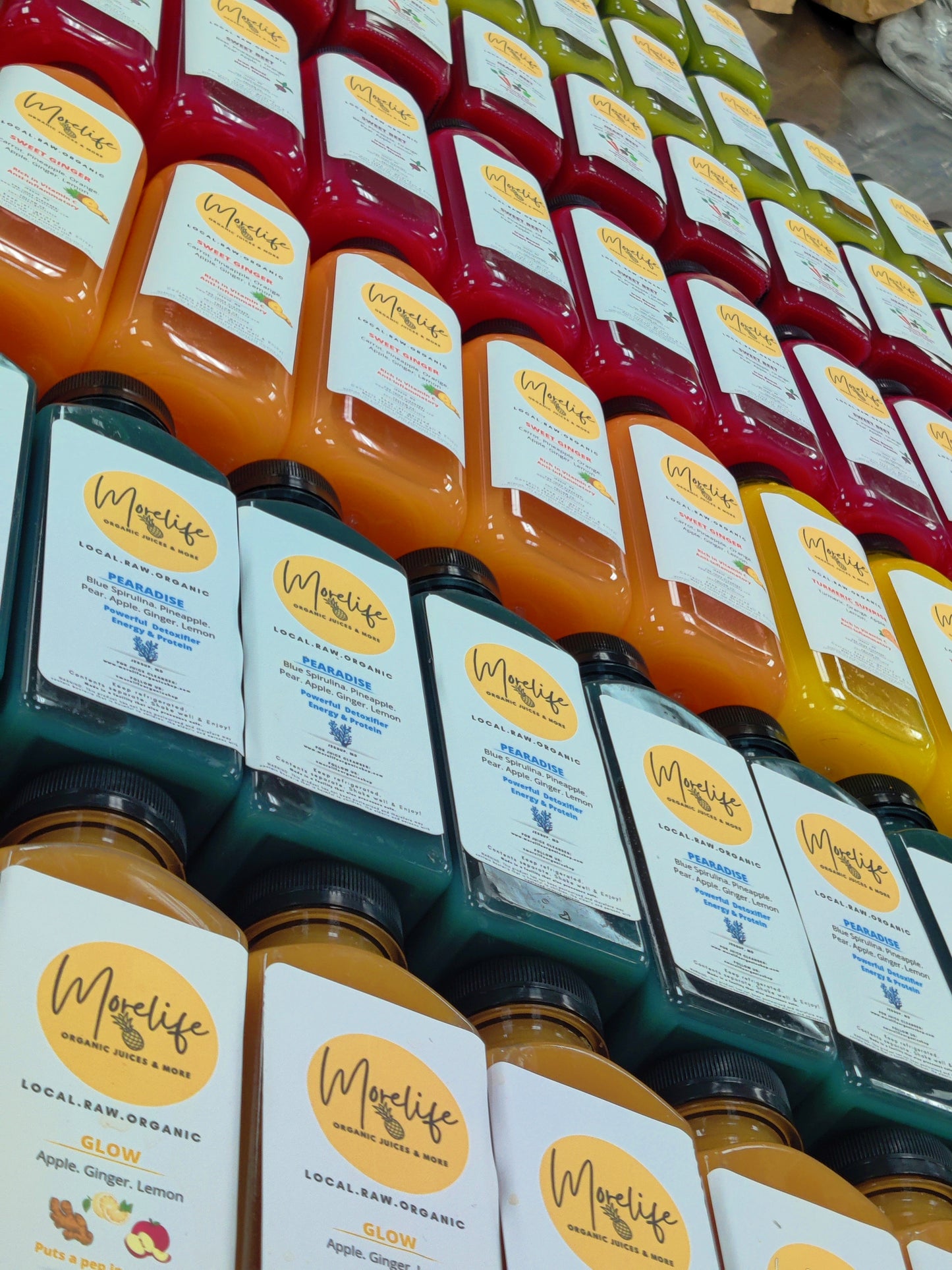 30 Freshly Frozen Juices Morelife Organic Juices